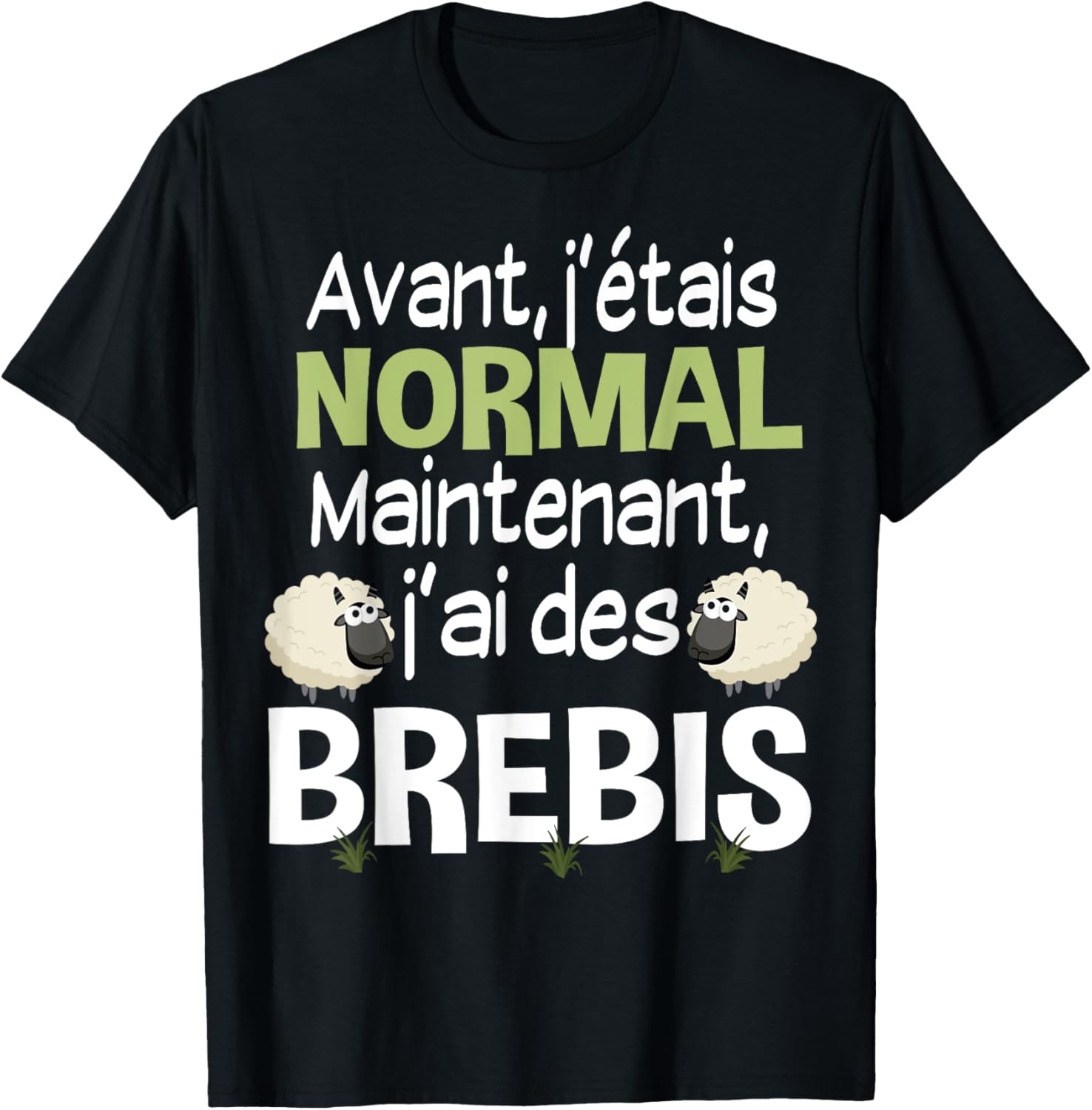 Brebis Mouton Agneau Cadeau Humour Fermier Fermière Noël T-Shirt